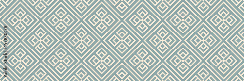 Background pattern with geometric ornament. Seamless pattern, texture. Vector illustration