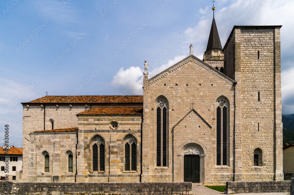 St. Andrews Cathedral in Venzone, Italy