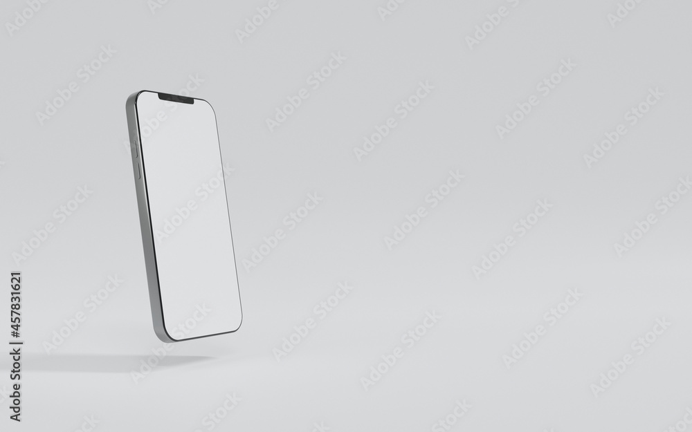 3d Rendering. Modern smartphone concept 3d Rendering. Modern smartphone concept
