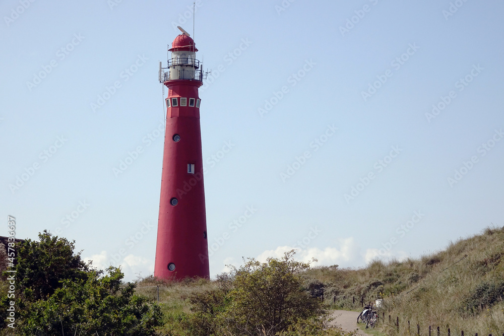 Lighthouse in the dunes of Schiermonnikoog