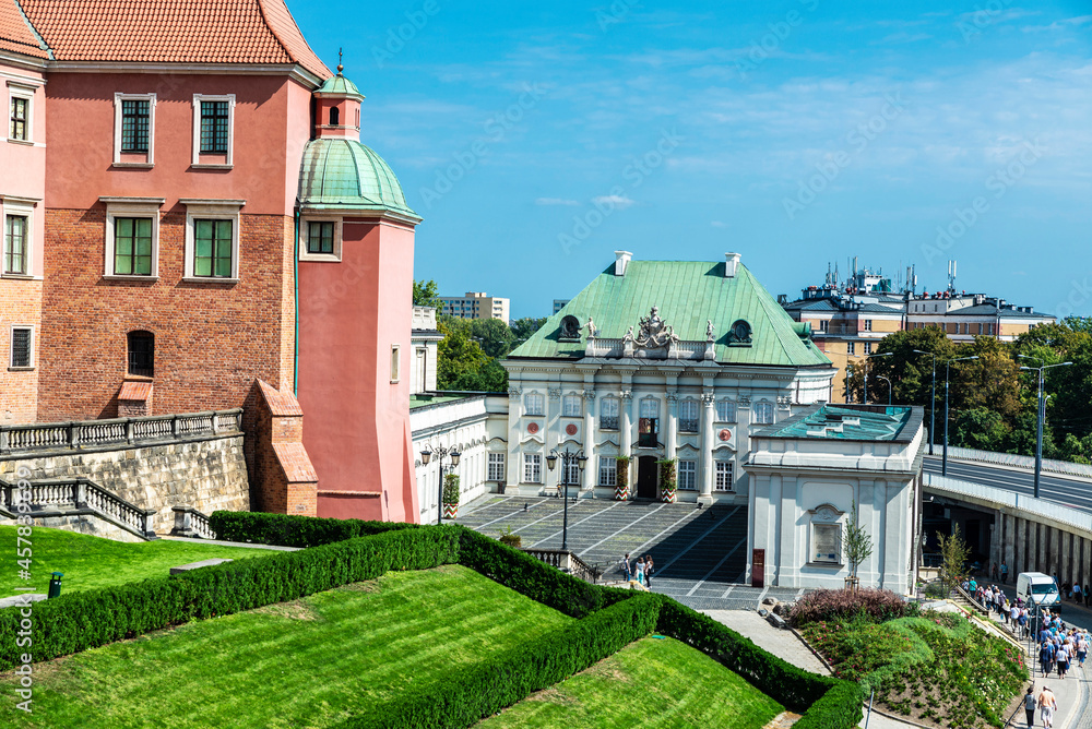 Copper-Roof Palace or Pod Blacha in Warsaw, Poland Copper-Roof Palace or Pod Blacha in Warsaw, Poland