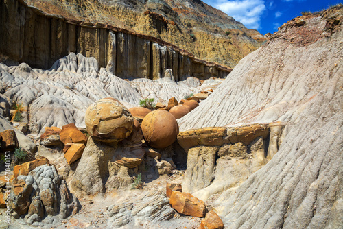 Canvas Print Cannonball Concretions