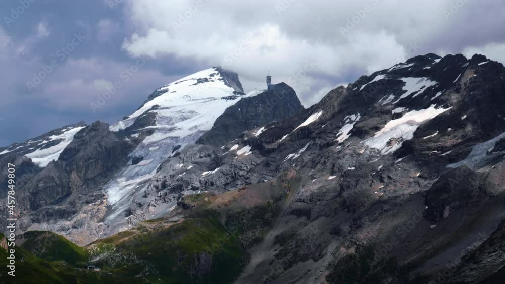 View of the Titlis in Switzerland. View of the Titlis in Switzerland.