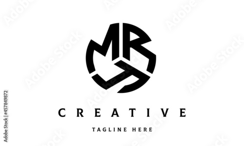 MRY creative circle three letter logo photo