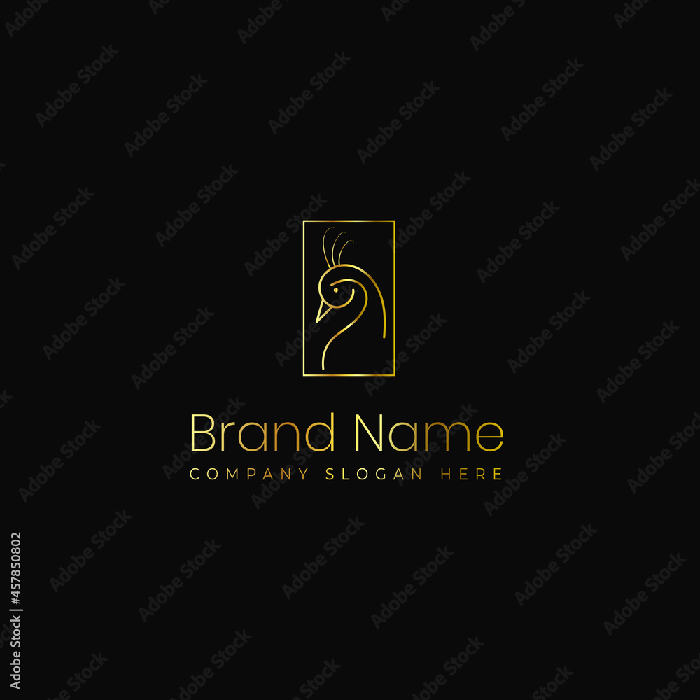 Modern business creative logo concept for technology construction business