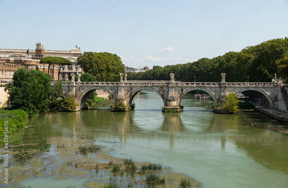 Holy Angel Bridge in Rome 