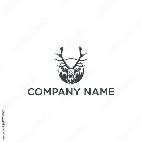 Deer logo design