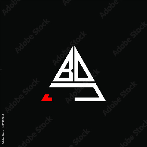 BDJ letter logo creative design. BDJ unique design, BOJ letter logo creative design. BOJ unique design

