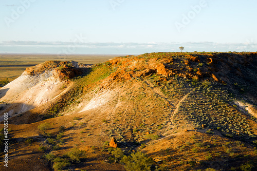 Hills and escapement at the Breakaways photo