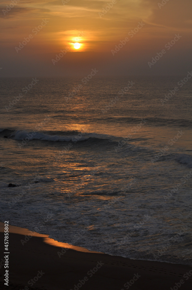 Fototapeta premium sunset on the beach