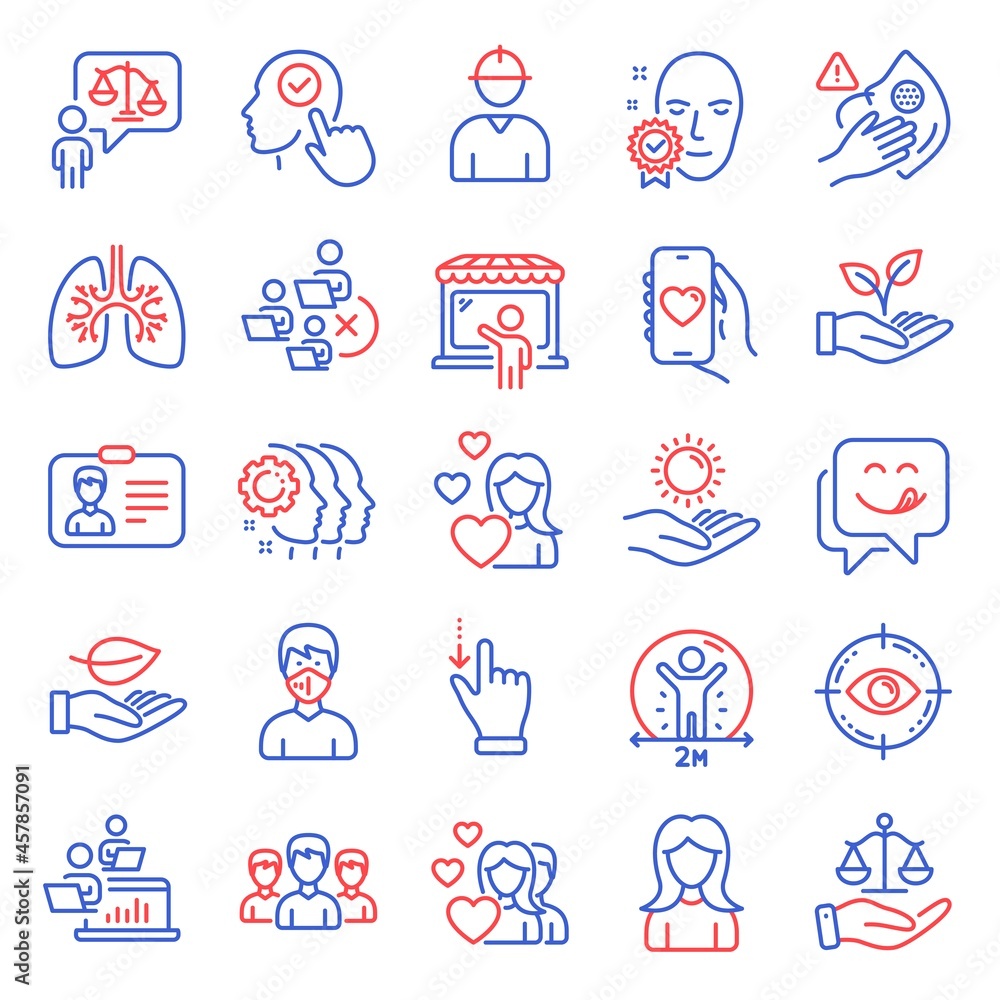 People icons set. Included icon as Woman, Select user, Remove team signs. Engineer, Touchscreen gesture, Group symbols. Medical mask, Lungs, Dirty mask. Yummy smile, Eye target, Dating app. Vector People icons set. Included icon as Woman, Select user, Remove team signs. Engineer, Touchscreen gesture, Group symbols. Medical mask, Lungs, Dirty mask. Yummy smile, Eye target, Dating app. Vector