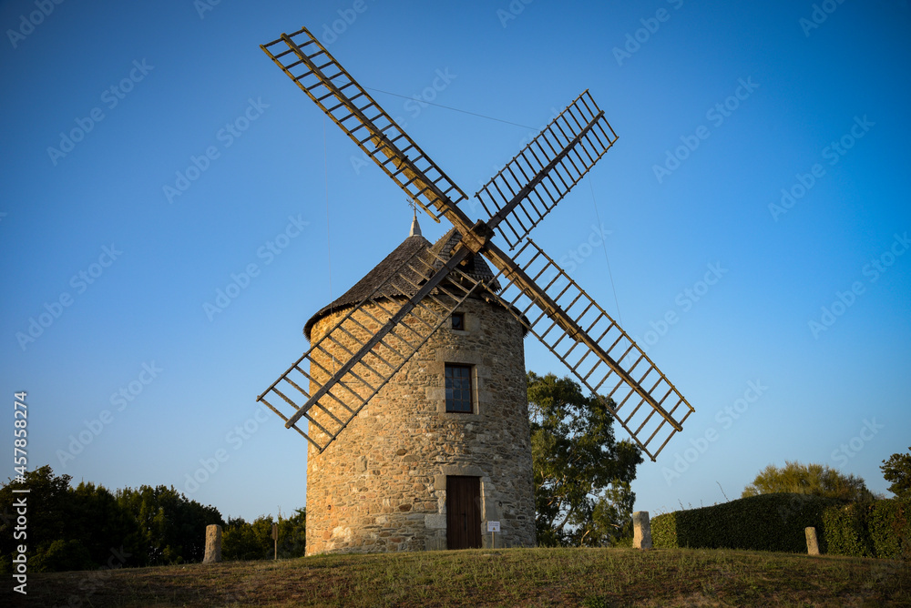 mill of buglais in the village of lancieux on brittany in france mill of buglais in the village of lancieux on brittany in france