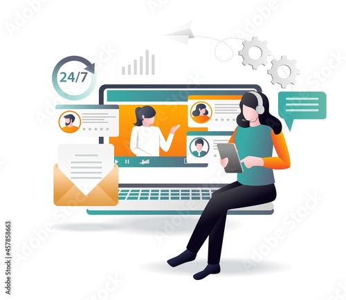 Customer service support 24 hours