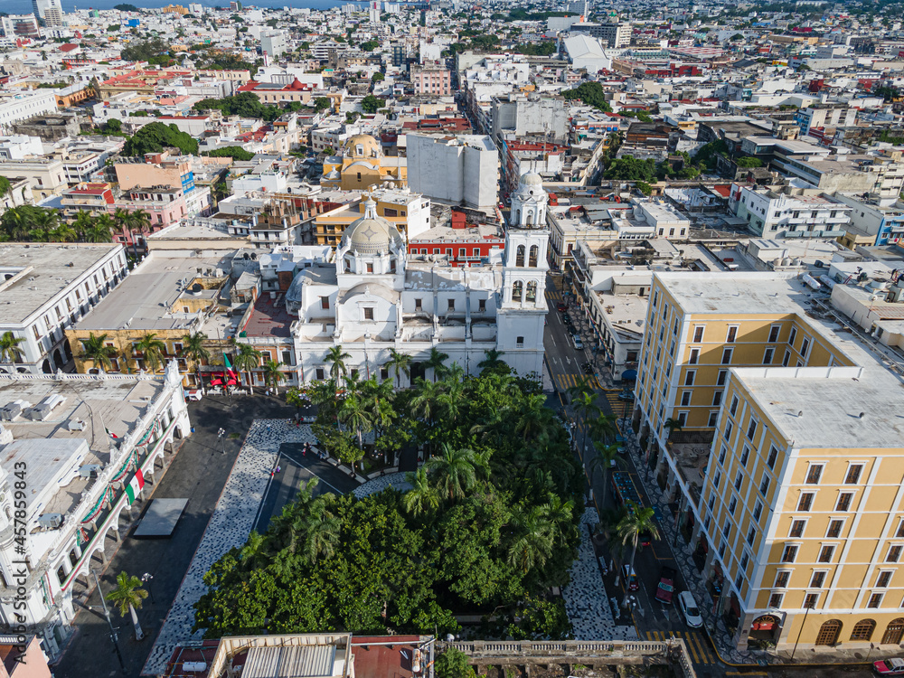 Veracruz cathedral located in Mexico
