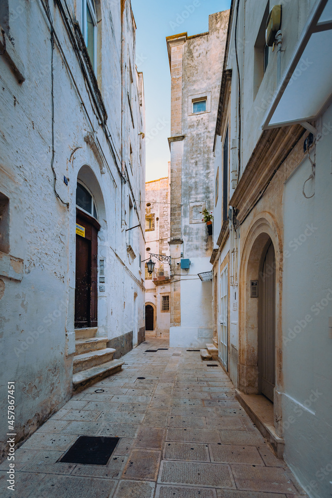 Alley in the historic center of Martina Franca