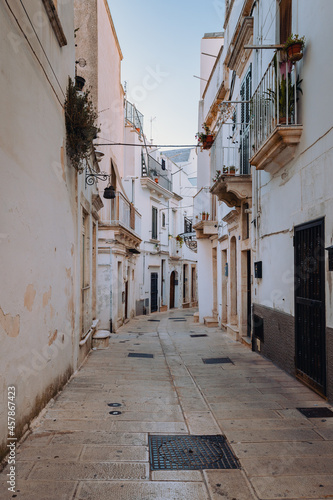 Alley in the historic center of Martina Franca