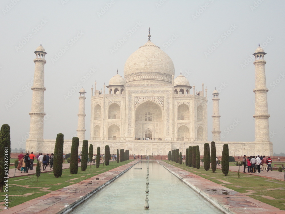 Taj Mahal in all its glory.