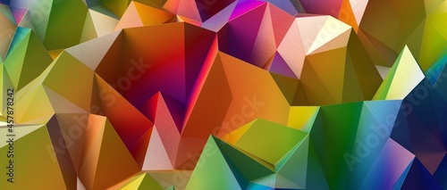 Abstract Low-Poly background. triangulated texture. Design 3d. Polygonal geometrical pattern. Triangular modern style