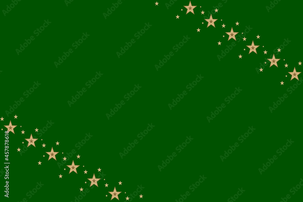 gold stars and green christmas holiday wrapping paper background gold stars and green christmas holiday wrapping paper background