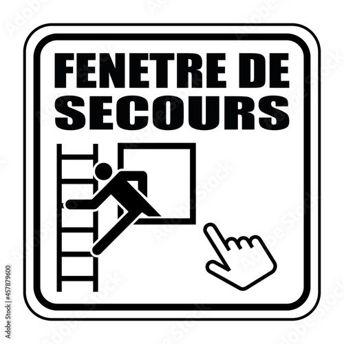 Logo fenêtre de secours.
