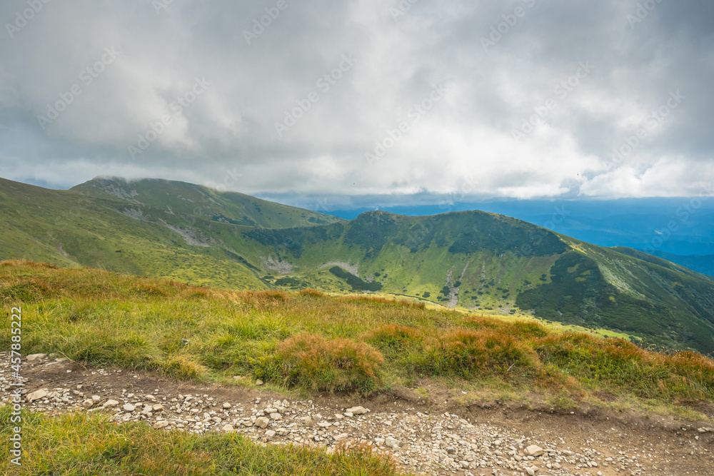 Montenegrin ridge, Carpathians mountains peak