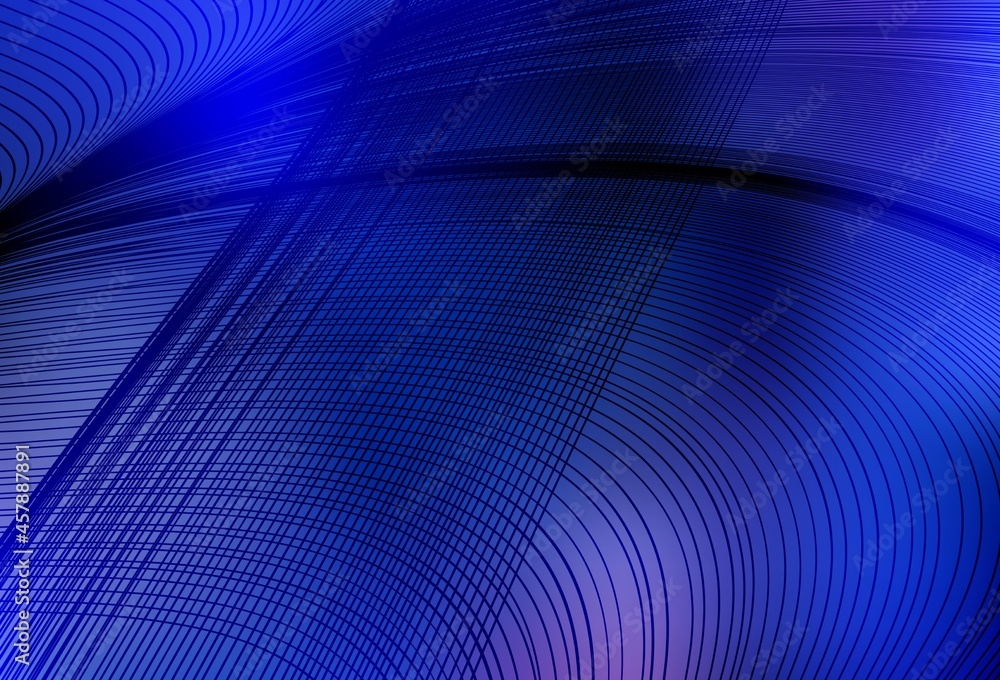Light BLUE vector texture with bent lines. Light BLUE vector texture with bent lines.