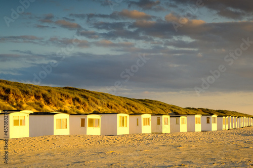 Gorgeous Sunset on the Coast of northern Jutland  Denmark  Europe