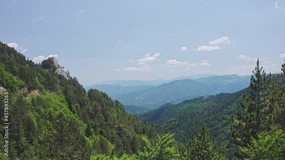 4K aerial view to Katara forest - Epirus, Greece 4K aerial view to Katara forest - Epirus, Greece
