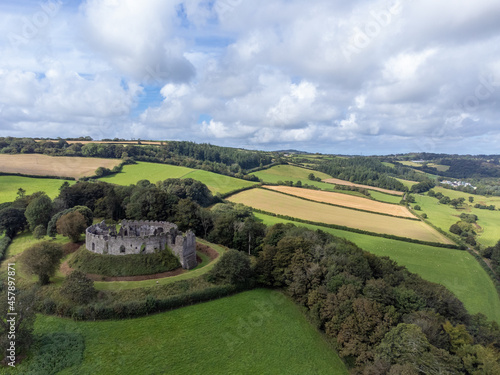 Castle near Bodmin cornwall England uk 