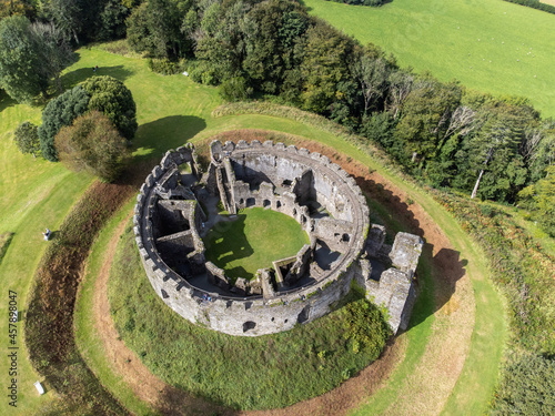 Castle near Bodmin cornwall England uk  photo