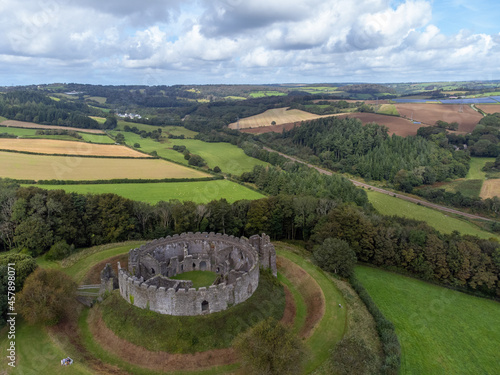 Castle near Bodmin cornwall England uk  photo