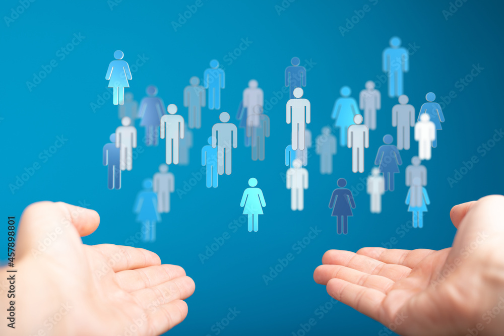 Unity group and teamwork concept Unity group and teamwork concept
