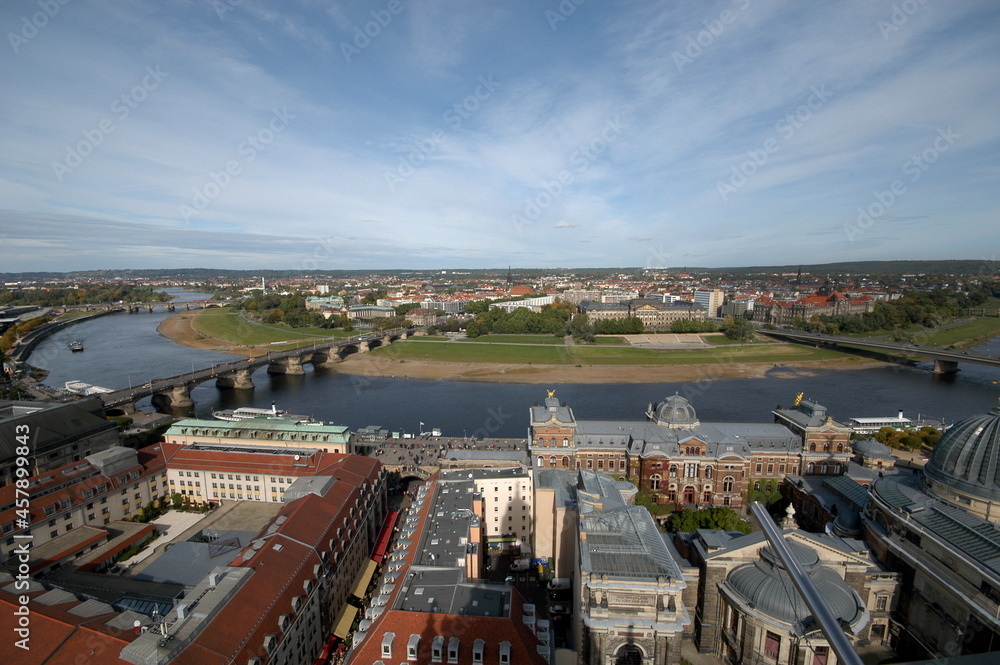 Dresden, Blick vom Turm der Frauenkirche