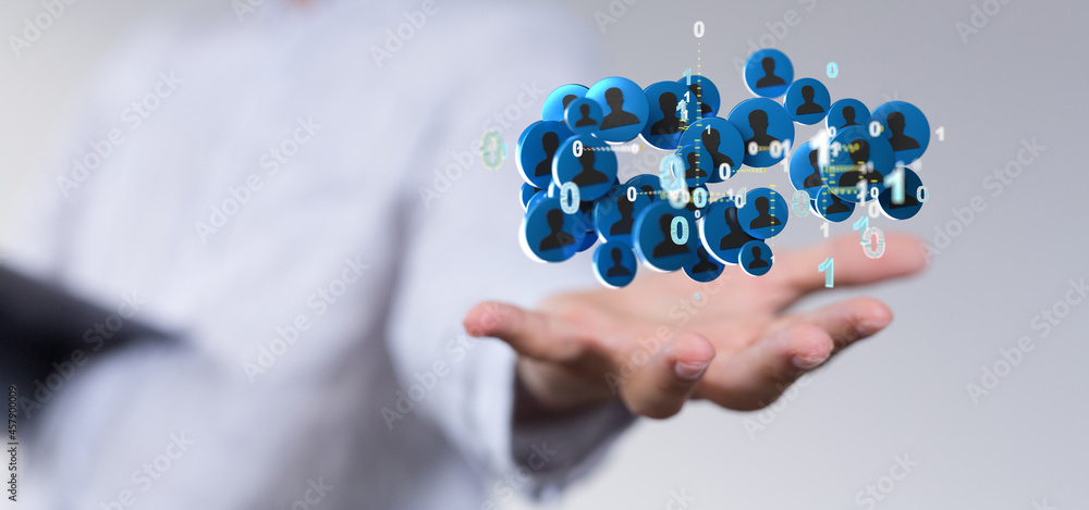 Global network. Blockchain. 3D illustration. Neural networks and artificial intelligence. Abstract Global network. Blockchain. 3D illustration. Neural networks and artificial intelligence. Abstract