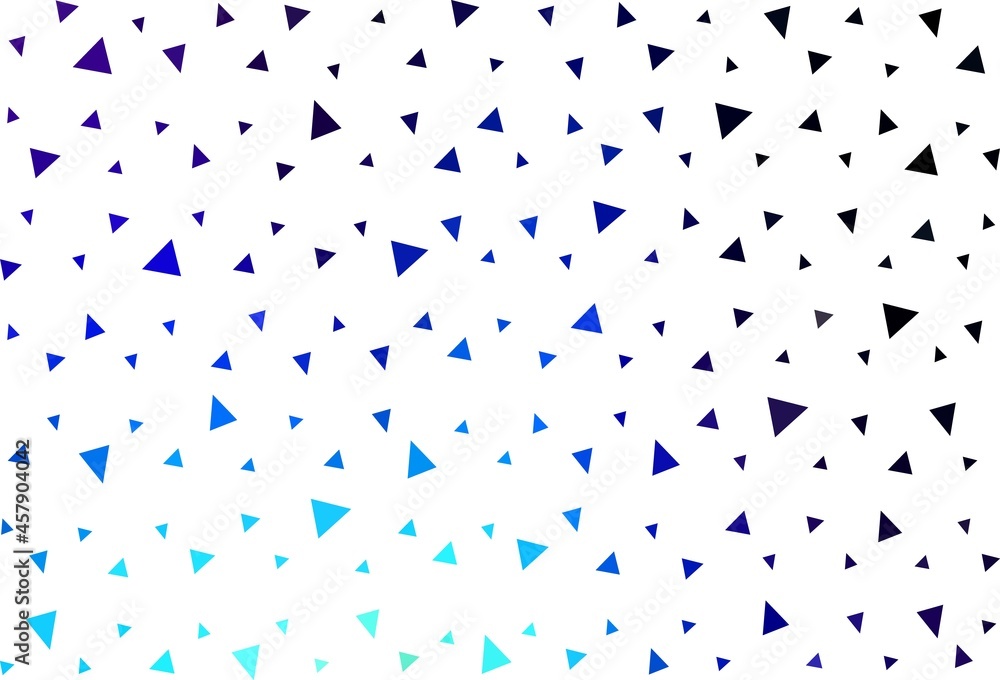DARK BLUE vector  abstract mosaic backdrop.