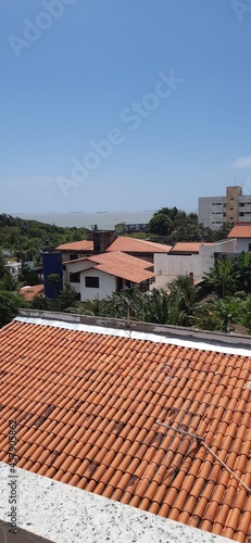 roofs of houses