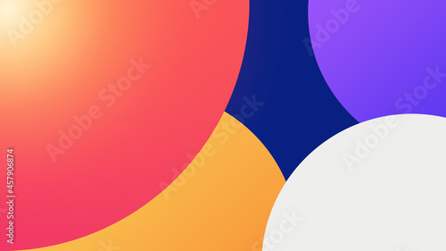 Background of geometric sha...