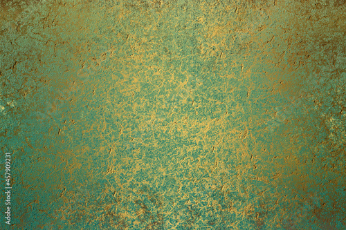 Golden Abstract decorative paper texture background for artwork - Illustration