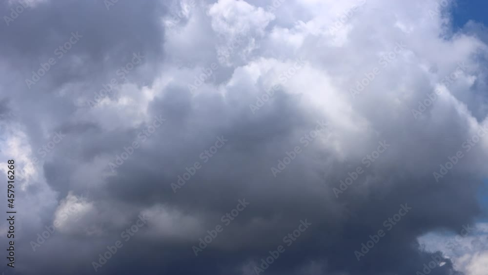Timelapse of white clouds on blue sky. Timelapse of white clouds on blue sky.