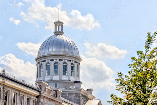 The iconic dome and structure of the Bonsecours Market in MOntreal photo