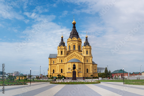 Cathedral of St. Alexander Nevskiy, Nizhny Novgorod, Russia.