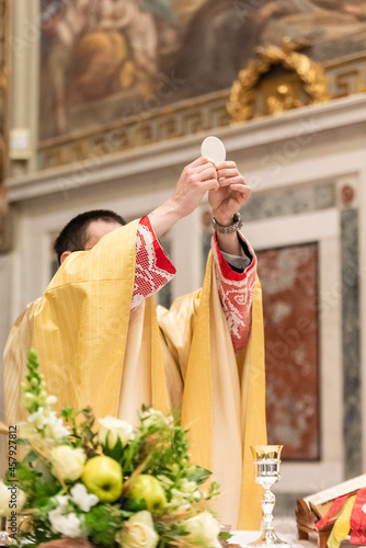 The Holy Bread in the rite of Eucharist