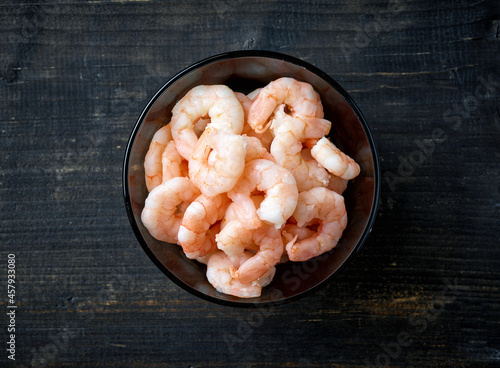 Εκτύπωση καμβά bowl of prawns