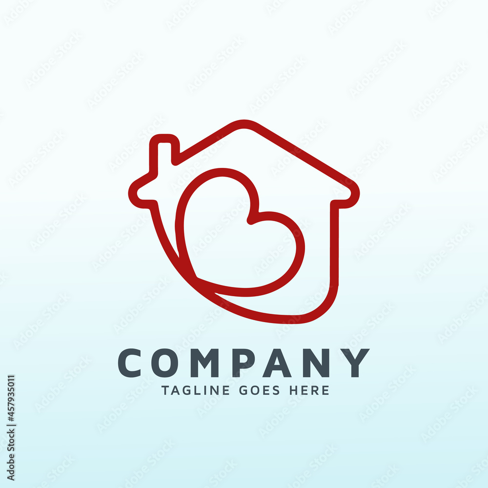 Rustic apartment complex in Texas vector logo Rustic apartment complex in Texas vector logo