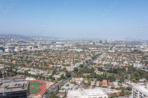 Fototapeta Naklejka Na Ścianę i Meble -  Aerial view of master planned Southern California community.  