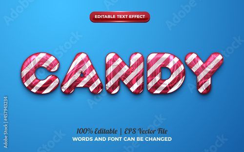 candy marble 3d liquid editable text effect