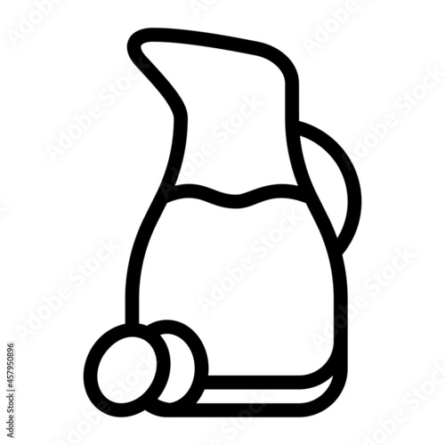 Olive oil icon with outline style. Suitable for website design, logo, app and UI. Based on the size of the icon in general, so it can be reduced.