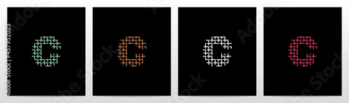 Wicker Forming Letter Logo Design C