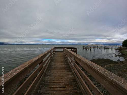 Old pier at Clear lake California 