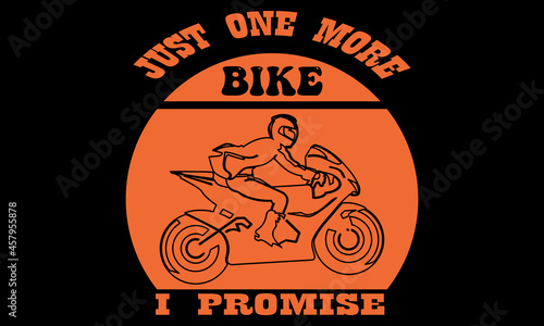 Motor Bike T Shirt Design And Vector Illustration